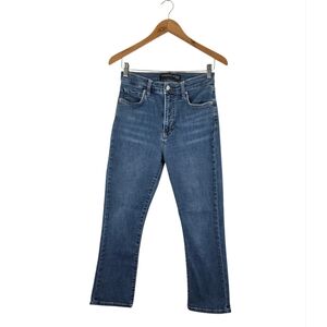 Veronica Beard Women's Carly Kick Flare High Rise Crop Jeans Denim Jeans Size 29